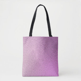 Bolsa Tote Púrpura de textura de papel de folha ultravioleta