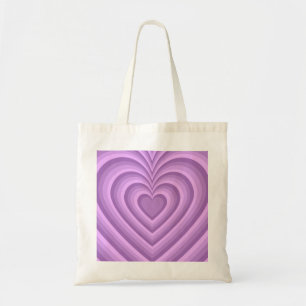Bolsa Tote Púrpura Hipnótica Prato de Amor