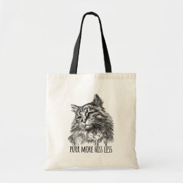 Bolsa Tote Purr More Hiss Less Pretty Kitty