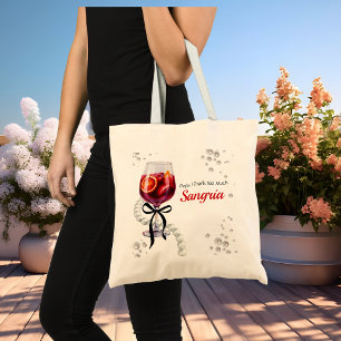 Bolsa Tote Puxa, eu bebi muita sangria