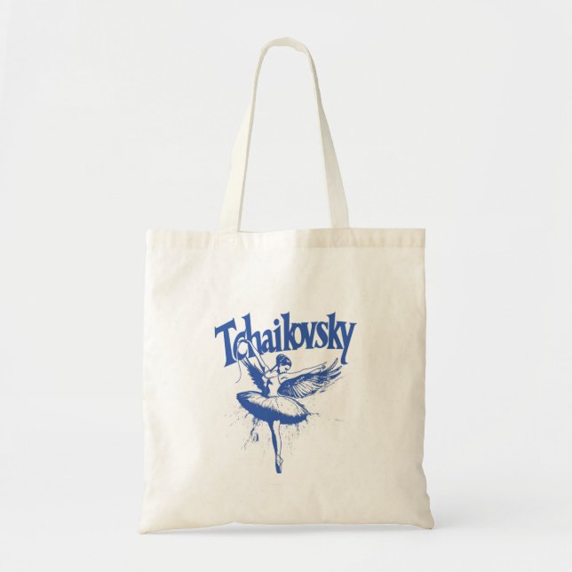 Bolsa Tote Pyotr Ilyich Tchaikovsky, LAKE SUAN (Frente)