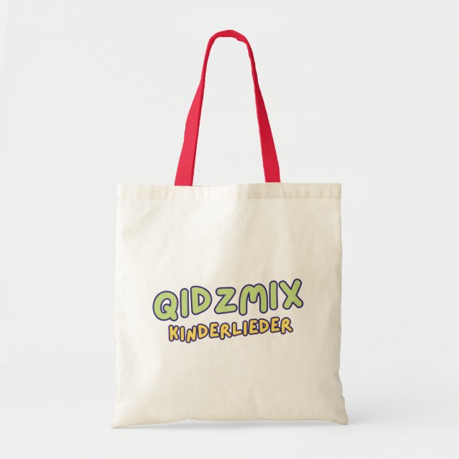Bolsa Tote QidzMix Logo Tragetasche (Frente)