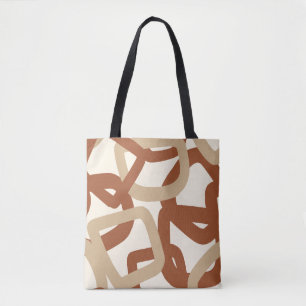 Bolsa Tote Quadrado Tangle Terthy Natural
