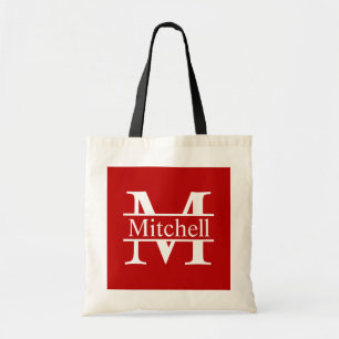 Bolsa Tote Quadrado Vermelho CB LF Monograma