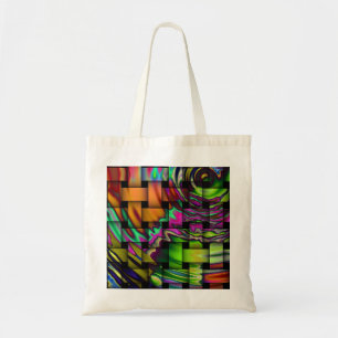 Bolsa Tote quadrados