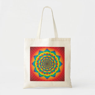 BOLSA TOTE QUADRADOS DE RODA - MANDALA