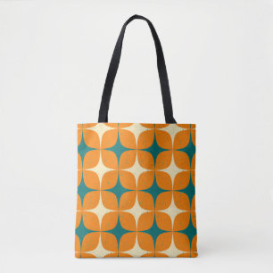 Bolsa Tote Quadrados Vintage