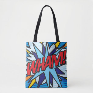 Bolsa Tote Quadrinhos Pop Art WHAM! BANG!