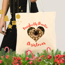 Quadro de Foto de Gato Personalizado de Natal