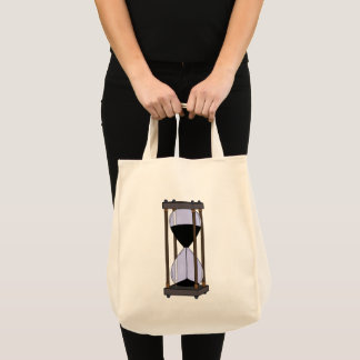 Bolsa Tote Quadro de tempo de ampulheta
