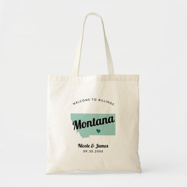 Bolsa Tote Qualquer Bag de Boas-vindas do Colour Montana, (Frente)