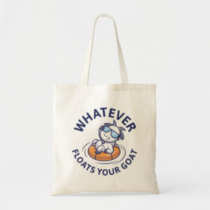 Bolsa Tote Qualquer Coisa Que Flutuar O Seu Cabra