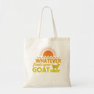 Bolsa Tote Qualquer Coisa Que Flutuar O Seu Cabra