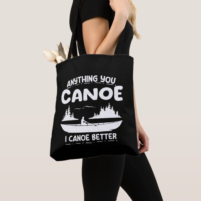 Bolsa Tote Qualquer Coisa Que Você Consegue Eu Consigo Canoag (Close Up)
