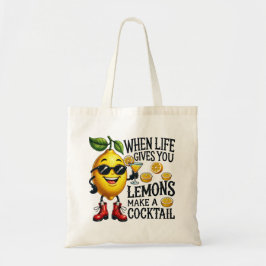 Bolsa Tote Quando A Vida Te Dá Limões Fazem Um Cocktail