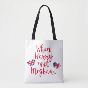 Bolsa Tote Quando Harry conheceu Meghan   Casamento Real Dive
