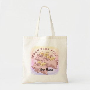 Bolsa Tote Quando os Porcos Voarem