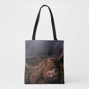 BOLSA TOTE QUANDO VISITO O NORTE DA ESCÓCIA EU VEIO ATRAVÉS