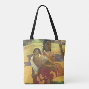 Bolsa Tote Quando Você Vai Se Casar? por Paul Gauguin, Arte A