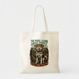 Bolsa Tote Quanto mais eu gosto do meu cachorro
