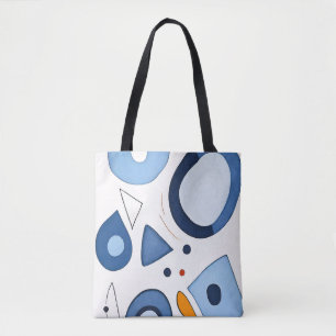 Bolsa Tote Quantum Dot Dreams Abstrato