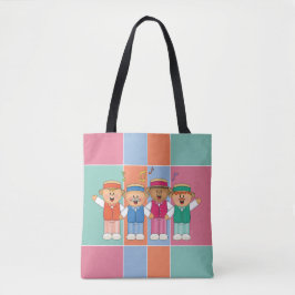 Bolsa Tote Quarteto de Barbeiros JollyKins