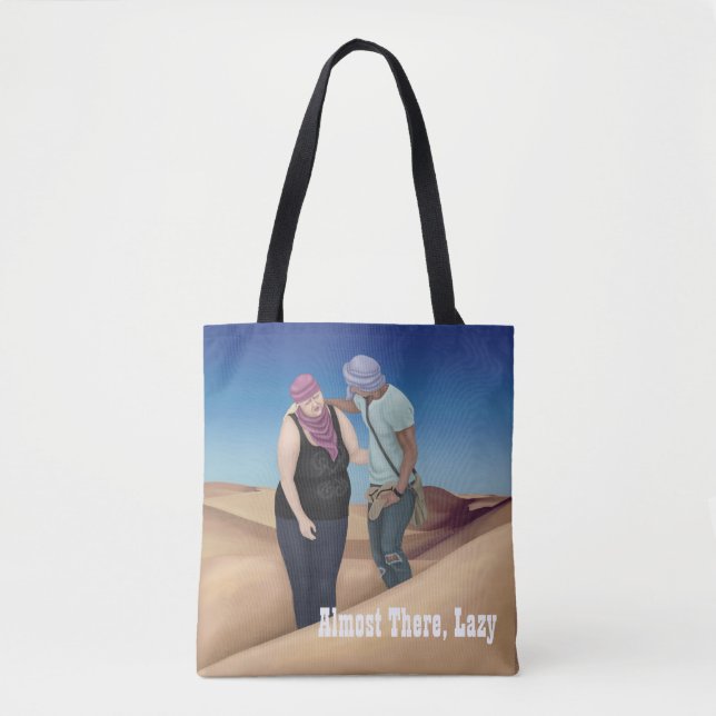 Bolsa Tote Quase Lá, Preguiçoso (Frente)