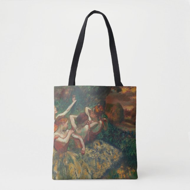Bolsa Tote Quatro Dançarinos, Degas Art (Frente)