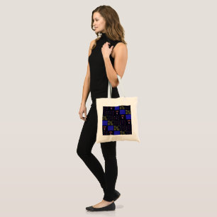 Bolsa Tote Quatro de Julho Patchwork Pattern - 4 de Julho