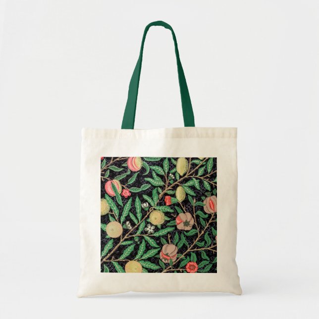 Bolsa Tote Quatro Frutas, William Morris (Frente)