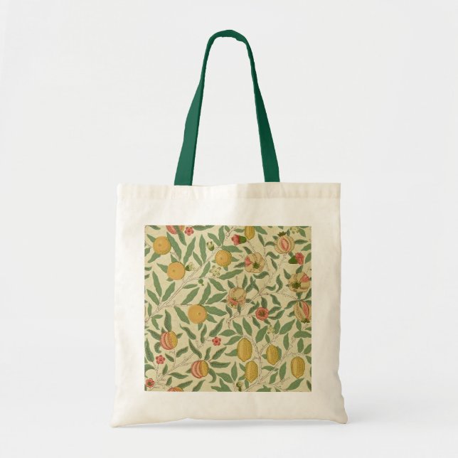 Bolsa Tote Quatro Frutas, William Morris (Frente)
