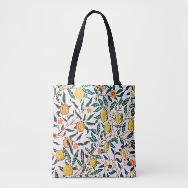 Bolsa Tote Quatro Frutas, William Morris (Frente)