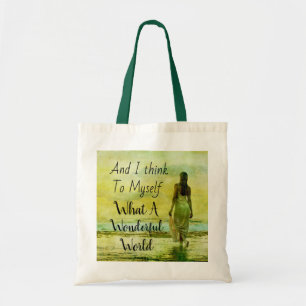 Bolsa Tote Que Bag De Tote Do Mundo Maravilhoso
