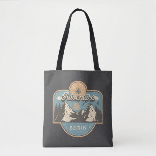 Bolsa Tote Que comece a aventura