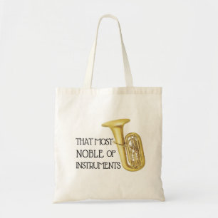Bolsa Tote Que Mais Nobre Instrumentos - Tuba