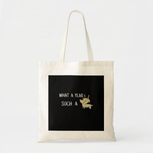Bolsa Tote Que Momento Divertido de Veado em Estilo Retrô