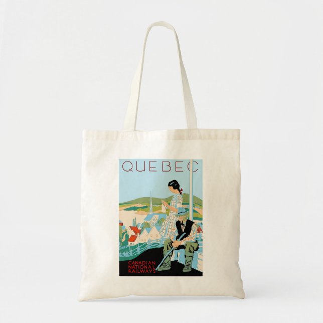 BOLSA TOTE QUEBEC (Frente)