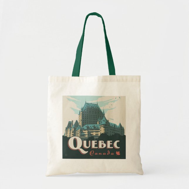 Bolsa Tote Quebec Canada | Château Frontenac (Frente)