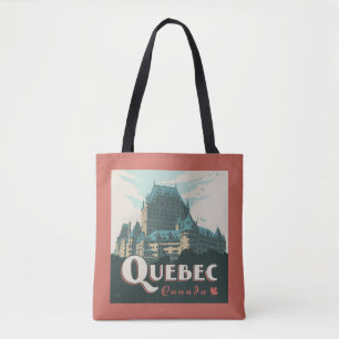 Bolsa Tote Quebec Canada Château Frontenac