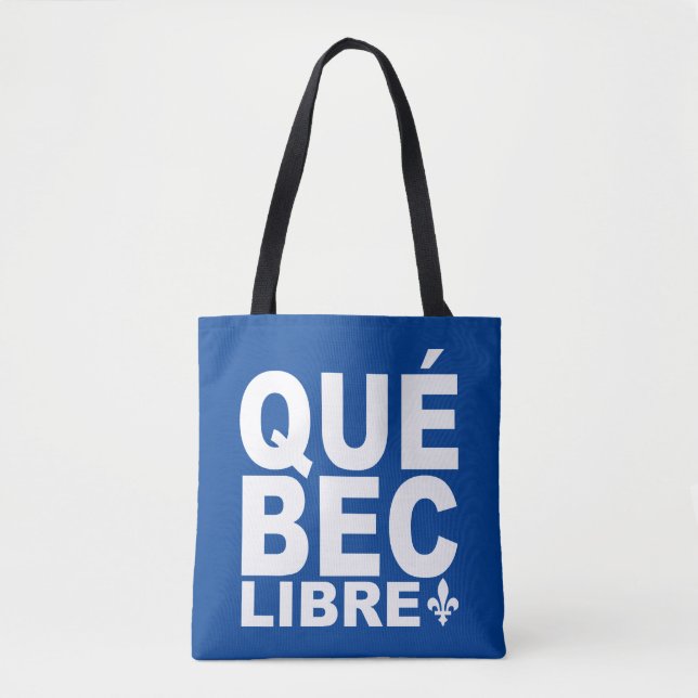 Bolsa Tote Québec Libre (Frente)