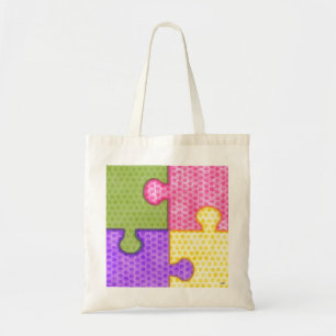 Bolsa Tote Quebra-cabeça