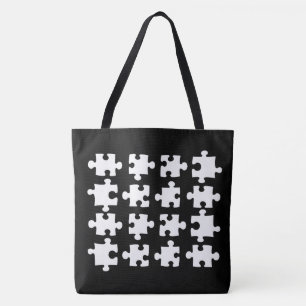 Bolsa Tote Quebra-cabeça