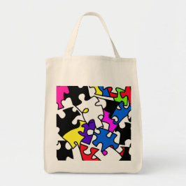 Bolsa Tote Quebra-cabeça PIesos