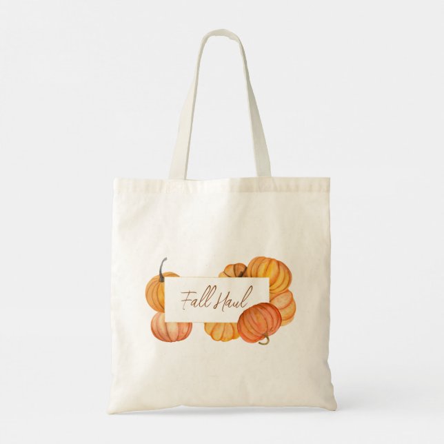 Bolsa Tote Queda Haul Pumpkin Tote Bag (Verso)