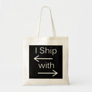 Bolsa Tote Queda I Enviá-Lo (Você Escolhe Cor De Fundo!) 2