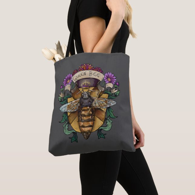Bolsa Tote Queen Bee Royal (Close Up)
