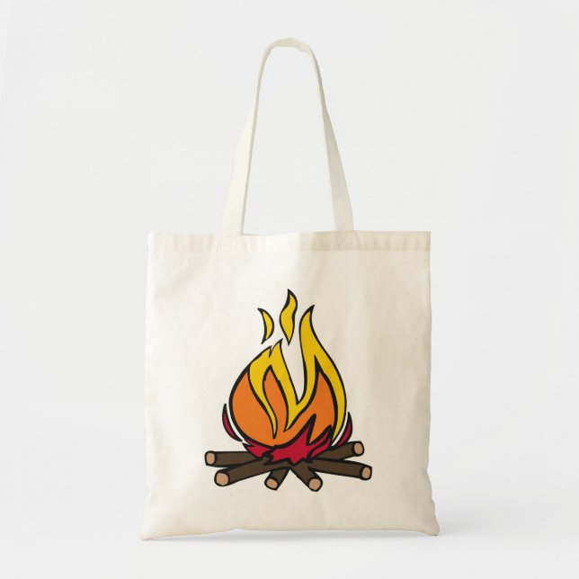 Bolsa Tote Queimando Campfire (Frente)