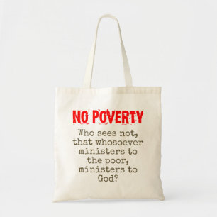 Bolsa Tote Quem Não Vê Essa Pessoa - Pobreza Citada
