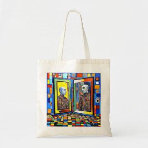 Bolsa Tote Quem você vê no espelho?