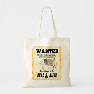Bolsa Tote "QUERIDO: Sacola do gato de Schrodinger"